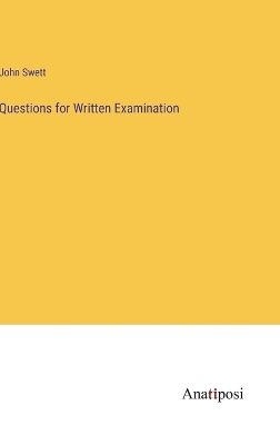 Book cover for Questions for Written Examination