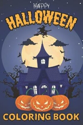 Cover of Happy Halloween Coloring Book