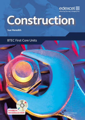 Book cover for BTEC First Construction Gratis pack