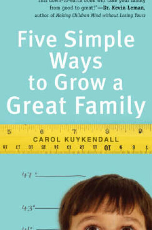 Cover of Five Simple Ways to Grow a Great Family