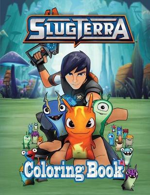 Book cover for Slugterra Coloring Book