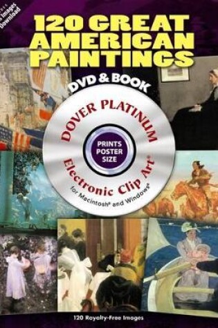 Cover of 120 Great American Paintings Platinum DVD and Book