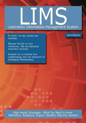 Book cover for Lims - Laboratory Information Management System