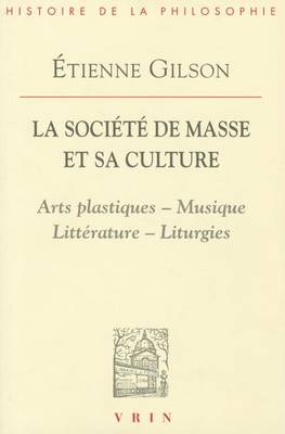 Book cover for La Societe de Masse Et Sa Culture