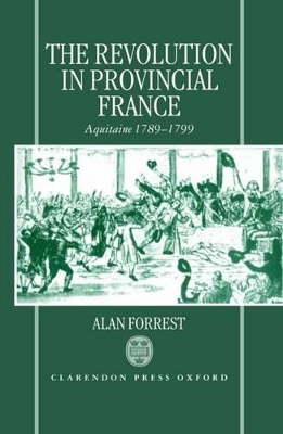 Book cover for The Revolution in Provincial France