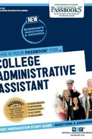 Cover of College Administrative Assistant (C-152)