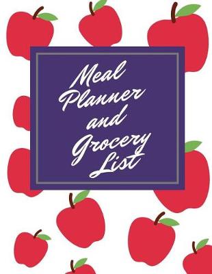 Book cover for Meal Planner and Grocery List