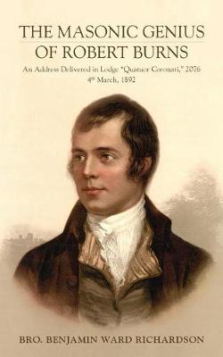 Book cover for The Masonic Genius of Robert Burns