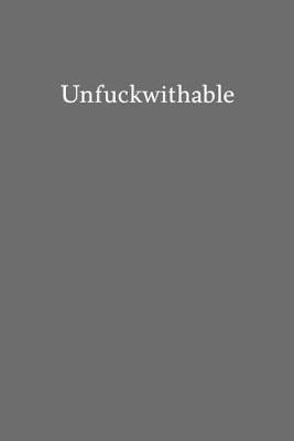 Book cover for Unfuckwithable