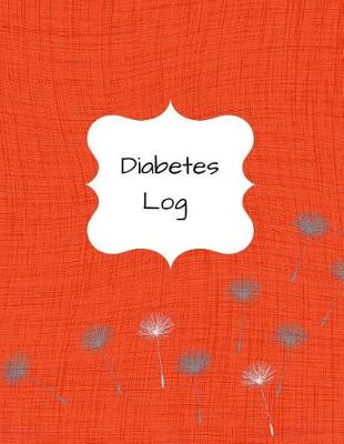 Book cover for Diabetes Log