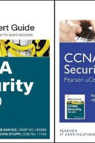 Cover of CCNA Security 210-260 Pearson Ucertify Course and Textbook Bundle