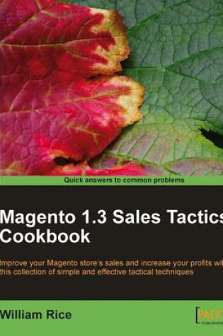 Cover of Magento 1.3 Sales Tactics Cookbook