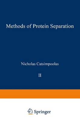 Cover of Methods of Protein Separation