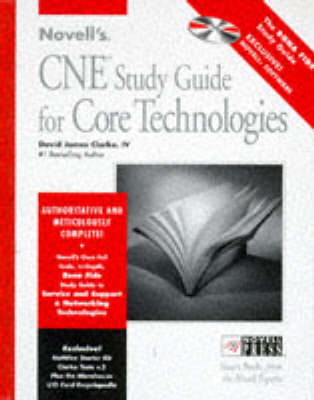 Book cover for Novell's CNE Study Guide to Core Technologies
