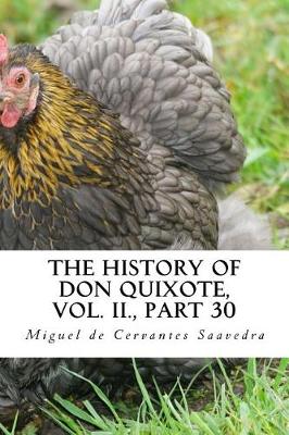 Book cover for The History of Don Quixote, Vol. II., Part 30