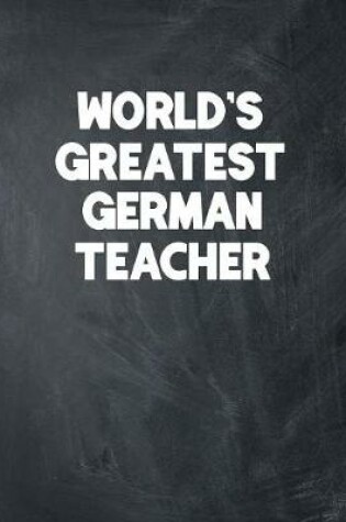 Cover of World's Greatest German Teacher