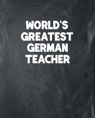 Book cover for World's Greatest German Teacher