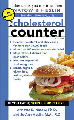 Book cover for The Cholesterol Counter: 7th Edition