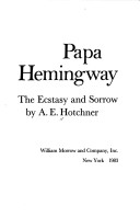 Book cover for Papa Hemingway