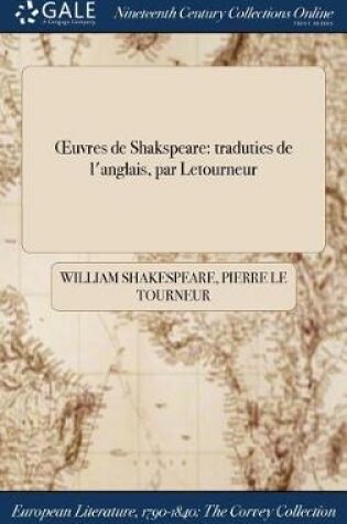Cover of Oeuvres de Shakspeare