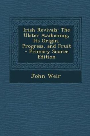 Cover of Irish Revivals