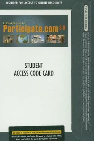 Cover of LongmanParticipate.com 3.0/4.0 Website -- Standalone Access Card