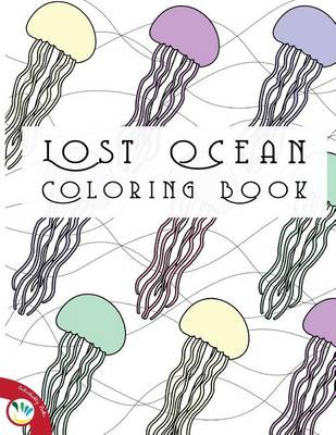 Book cover for Lost Ocean Coloring Book