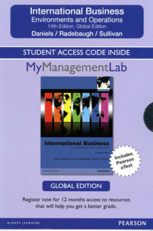 Cover of Student Access Card for International Business Global Edition