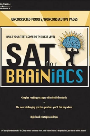 Cover of SAT for Brainiacs