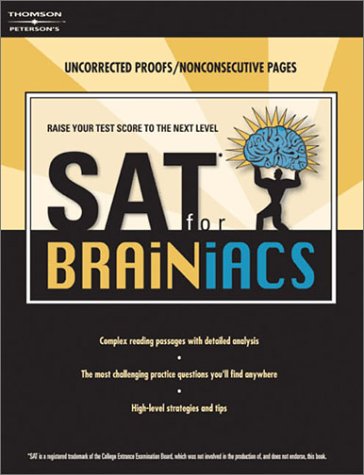 Book cover for SAT for Brainiacs