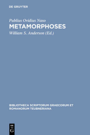 Cover of Metamorphoses Pb