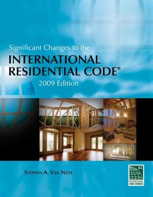 Cover of Significant Changes to the International Residential Code