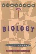 Book cover for Studying for Biology