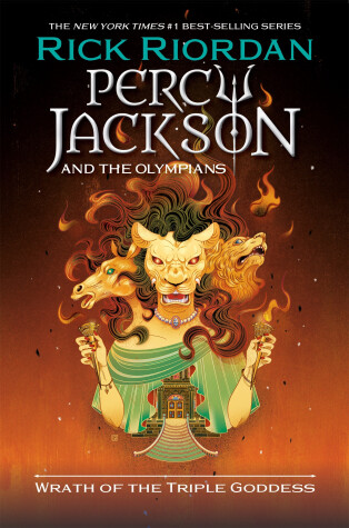 Cover of Percy Jackson and the Olympians: Wrath of the Triple Goddess International Edition