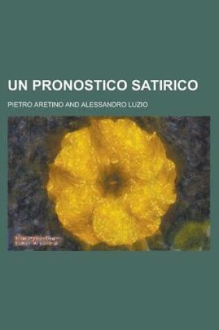 Cover of Un Pronostico Satirico