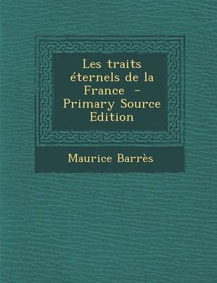 Book cover for Les Traits  ternels de la France