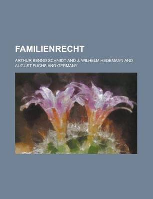 Book cover for Familienrecht
