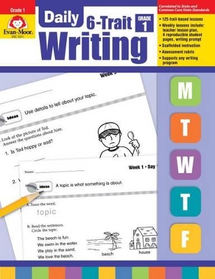 Book cover for Daily 6-Trait Writing, Grade 1 Teacher Edition