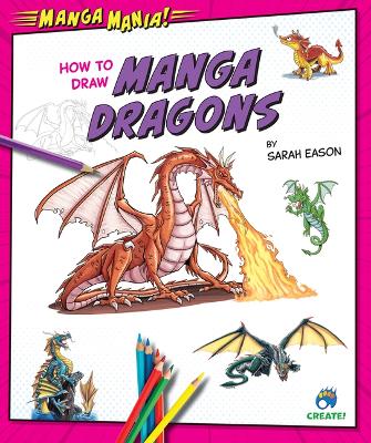Cover of How to Draw Manga Dragons