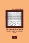 Book cover for Numbricks - 120 Easy To Master Puzzles 13x13 - 7