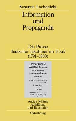 Book cover for Information Und Propaganda