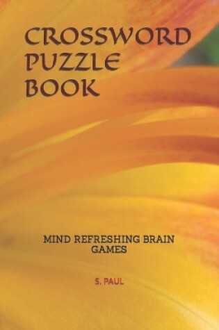 Cover of Crossword Puzzle Book