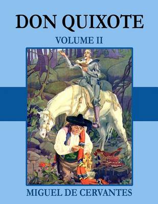 Book cover for Don Quixote - Volume II (Illustrated)