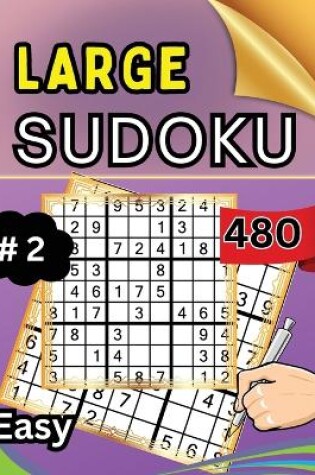 Cover of Large Sudoku 480 Easy #2