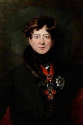 Book cover for 1822 King George IV of England Painted by Thomas Lawrence Rococo Journal