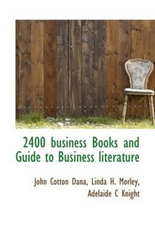 Cover of 2400 Business Books and Guide to Business Literature