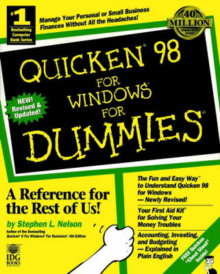 Book cover for Quicken 98 for Windows for Dummies