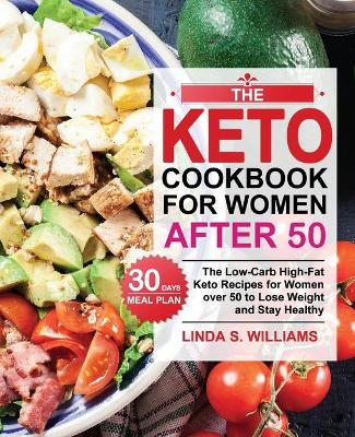 Book cover for The Keto Cookbook for Women after 50