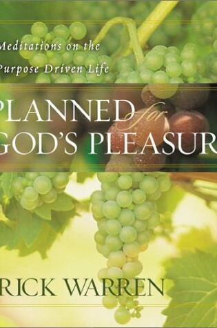 Cover of Planned for Gods Pleasure