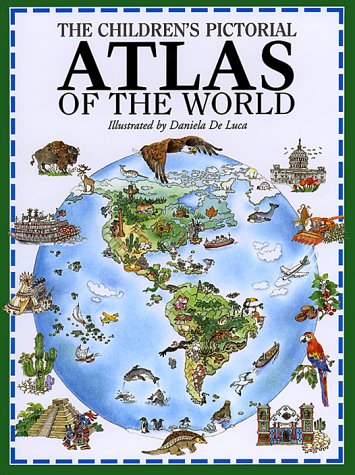 Book cover for The Children's Pictorial Atlas of the World